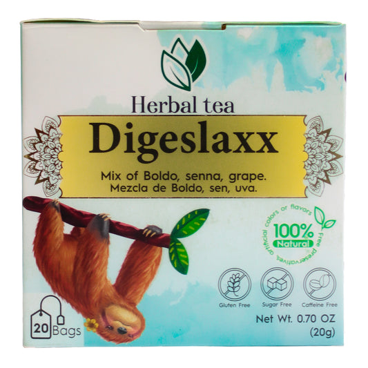 Digeslaxx Herbal Tea – Detox & Digestion Support (20 Tea Bags)