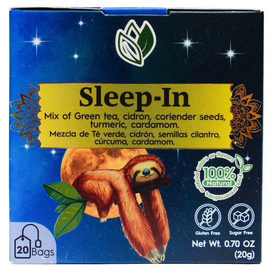 Sleep-in – Relaxation & Natural Sleep Aid (20 Tea Bags)