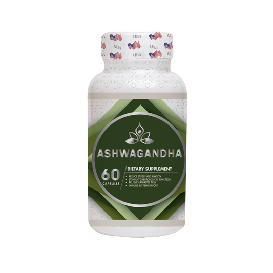 Ashwagandha – Natural Stress & Energy Support (60 Capsules)