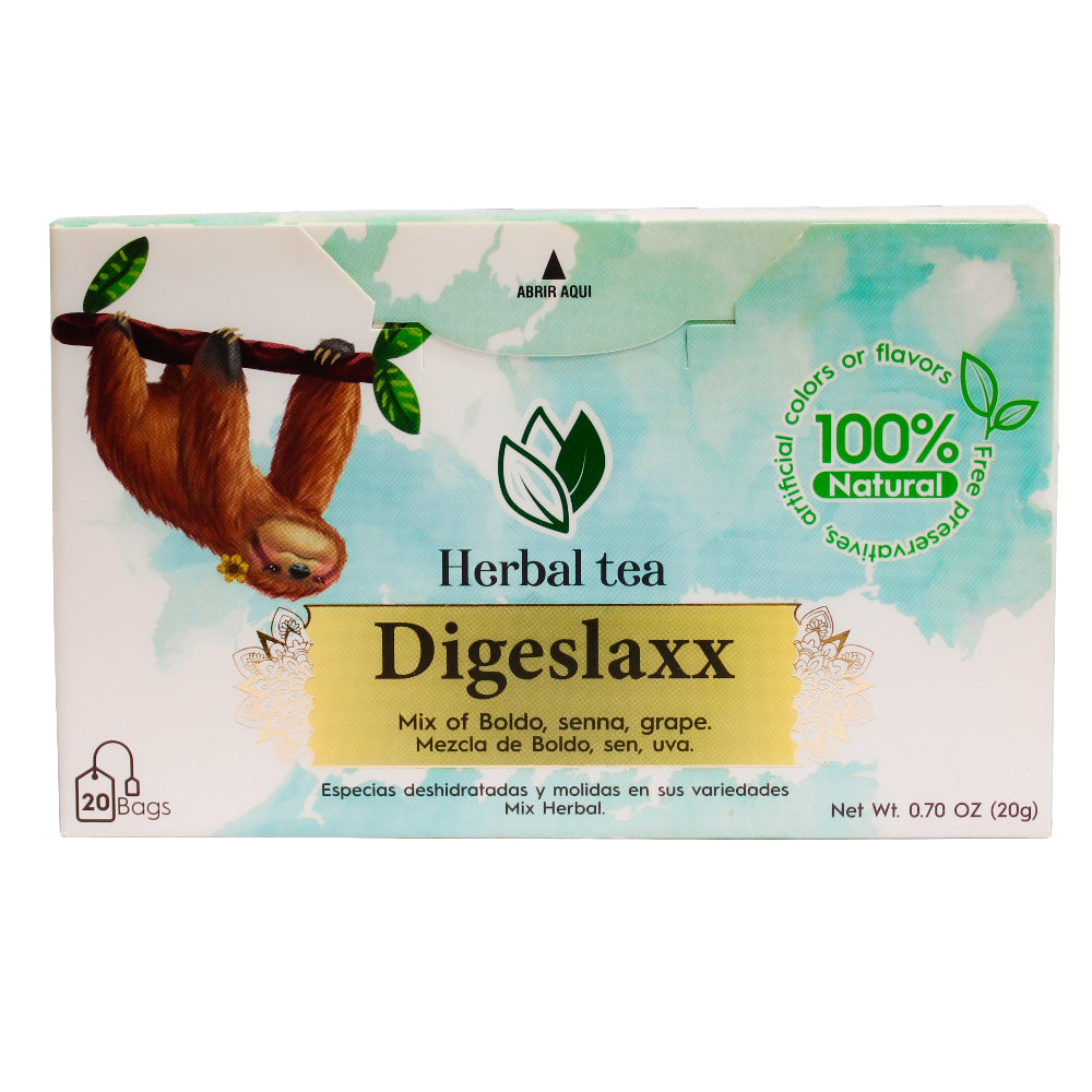 Digeslaxx Herbal Tea – Detox & Digestion Support (20 Tea Bags)