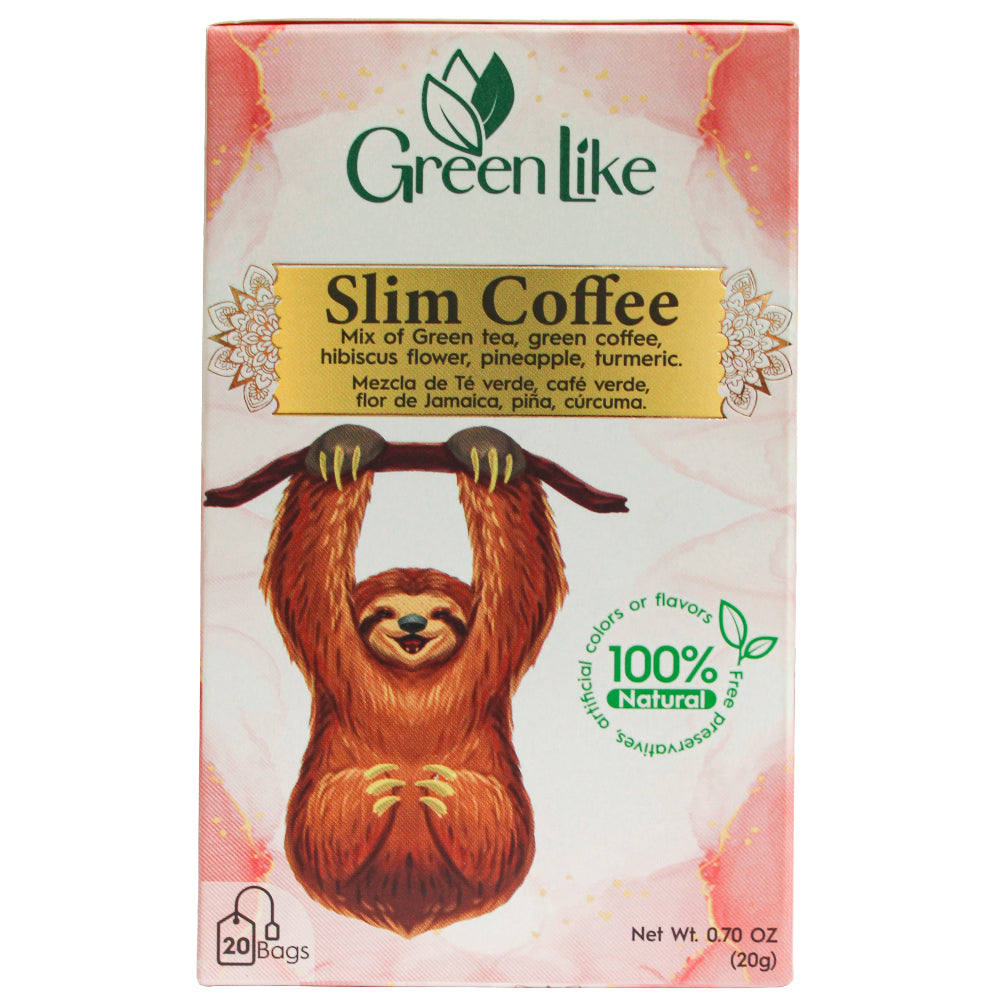 Slim Coffee  – Natural Weight Loss & Digestion Support (20 Tea Bags)