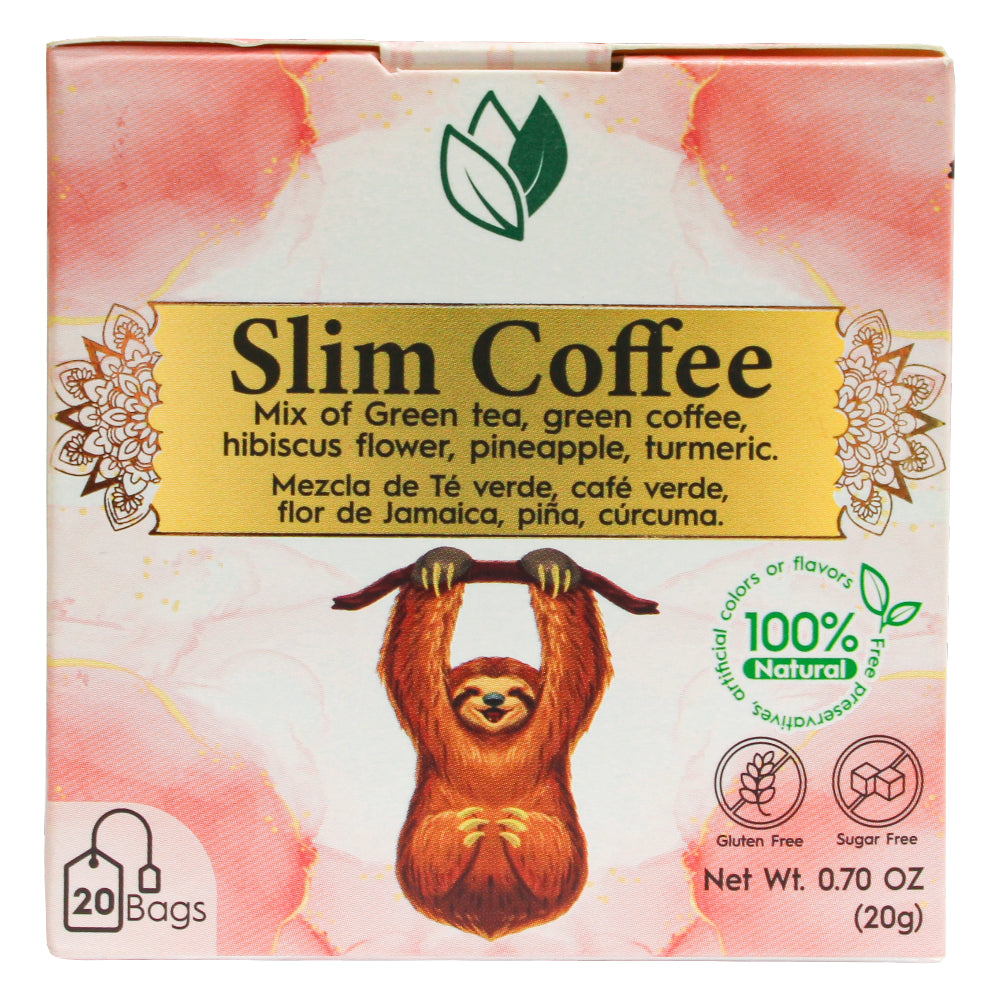 Slim Coffee  – Natural Weight Loss & Digestion Support (20 Tea Bags)