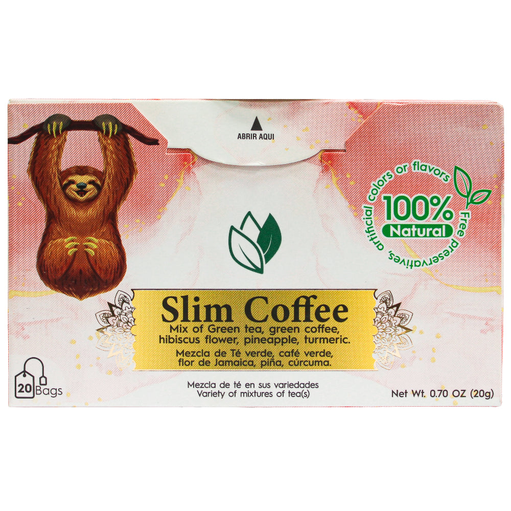 Slim Coffee  – Natural Weight Loss & Digestion Support (20 Tea Bags)