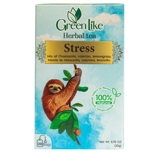 Stress Herbal Tea – Relaxation & Stress Relief (20 Tea Bags)